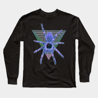 Tarantula “Vaporwave” Triangle V28 (Invert Glitch) Long Sleeve T-Shirt